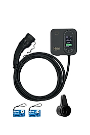 Hims HCDKS-22 Siyah 22kW 5m Kablolu Smart Elektrikli Araç Şarj İstasyonu