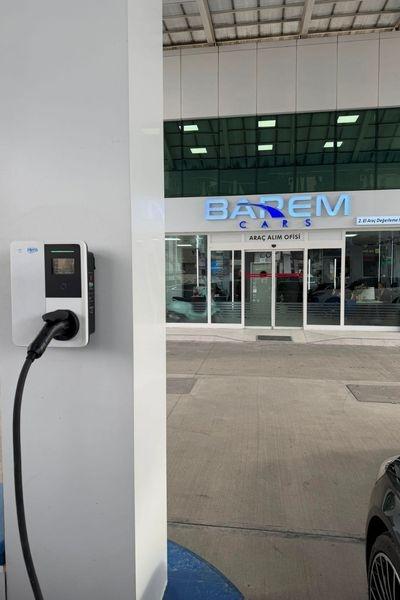 Hims HEVC-22 22kW Bireysel Duvar Tipi Araç Şarj Cihazı görsel 2