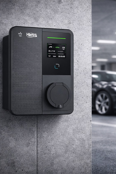 Hims HEVC-22-T 22kW Ticari Duvar Tipi Şarj Cihazı görsel 2