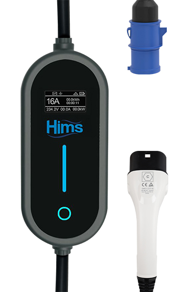 Hims Hims HCTK-7-PS 7kW Ev Tipi Taşınabilir Elektrikli Araç Şarj Cihazı