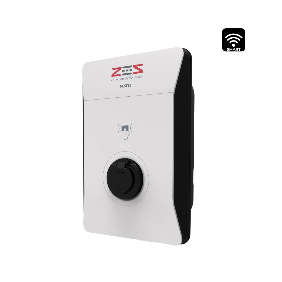 ZES EVC04 Smart 22 kW AC Soketli Şarj İstasyonu görsel 3